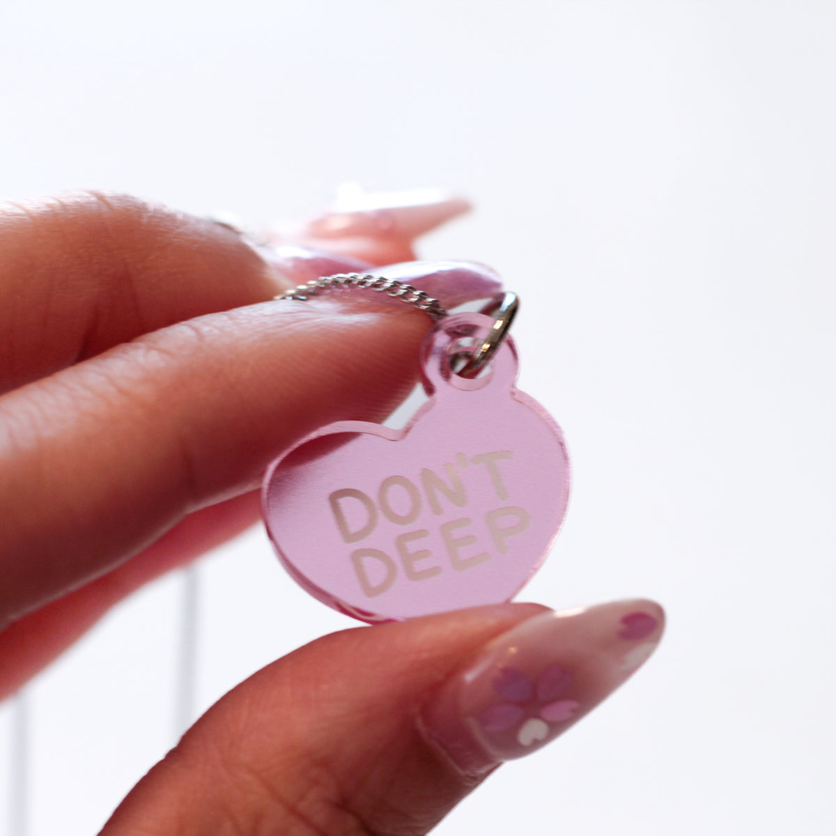 【あさみみちゃん】Don't deep.ネックレス【5月下旬発送】