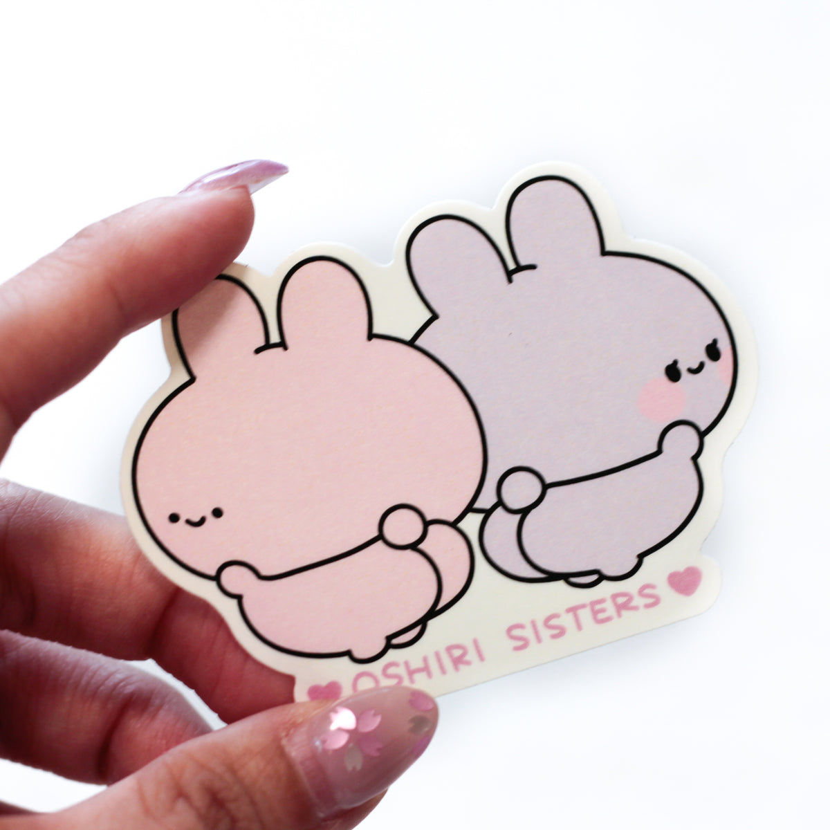 【あさみみちゃん】おしりステッカーセット(3枚入り)【5月下旬発送】