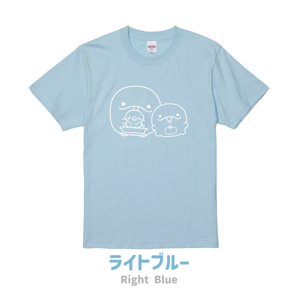 【親子イルカ】ベーシックプリントTシャツ【5月下旬発送】