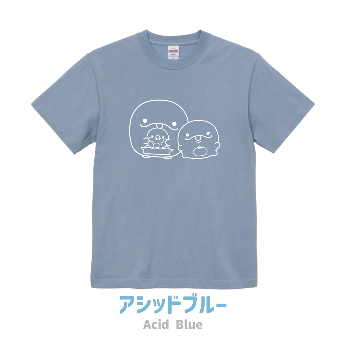 【親子イルカ】ベーシックプリントTシャツ【5月下旬発送】