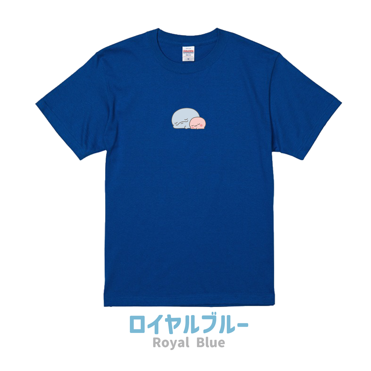 【親子イルカ】フロント刺繍Tシャツ(キッズサイズ)【9月下旬発送】