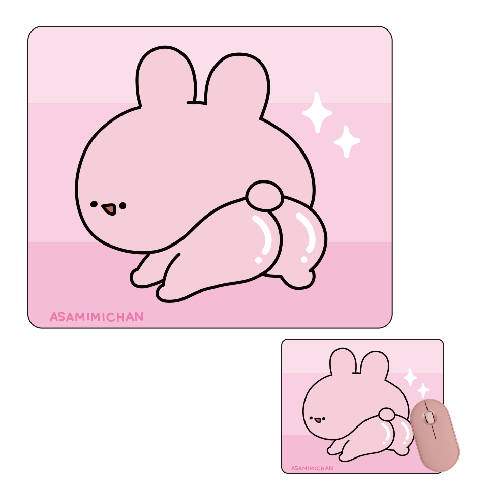 ASAMIMI-CHAN 】Butt appeal❣ Mouse pad [Shipping in mid-November ASAMIMI-CHAN 】Butt appeal❣ Mouse pad [Shipping in mid-November