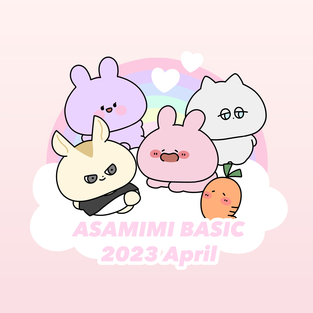【あさみみちゃん】フェイスタオル(あさみみ BASIC 2023April)【6月上旬発送】