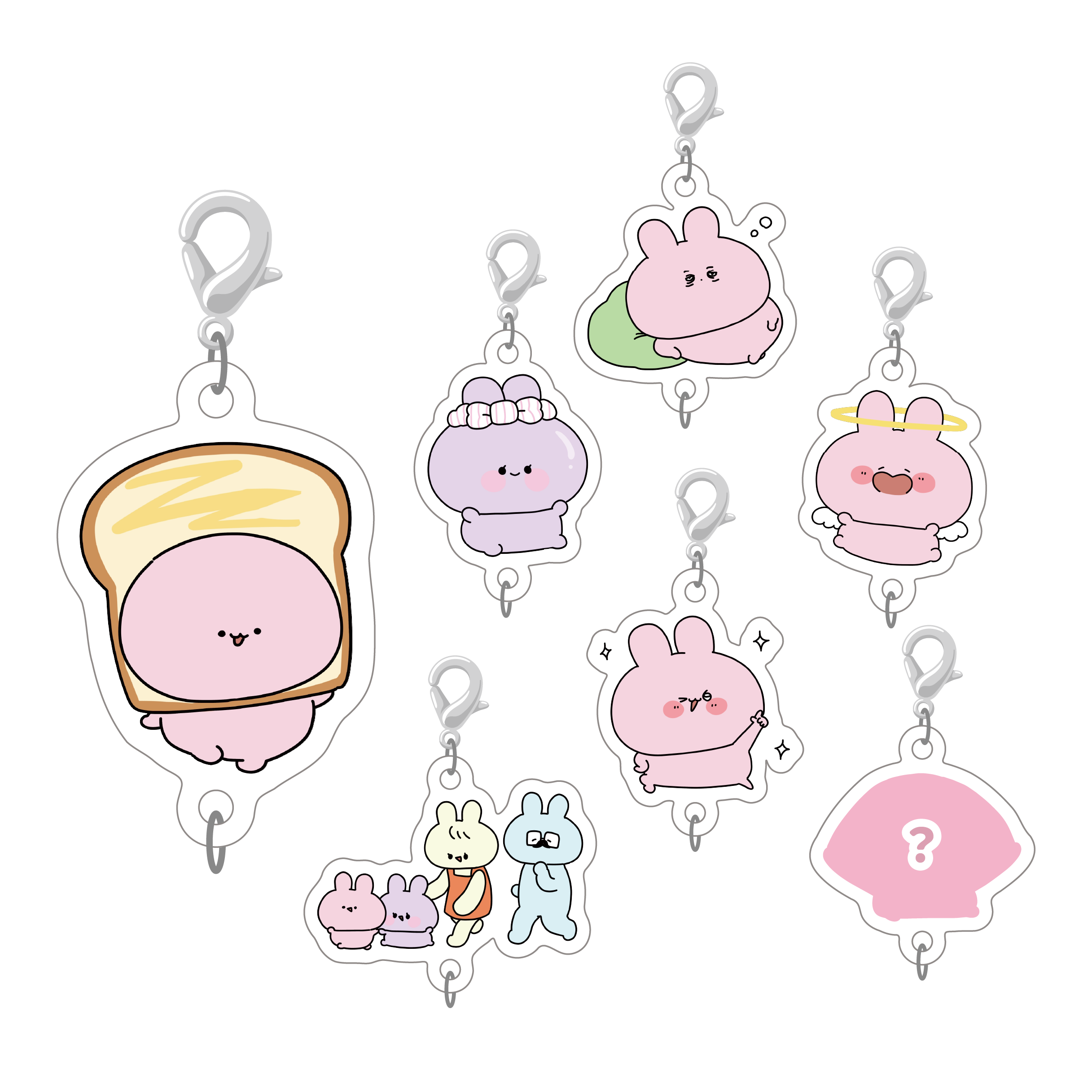 あさみみちゃん】シークレットあり♪つながるランダムミニアクリル