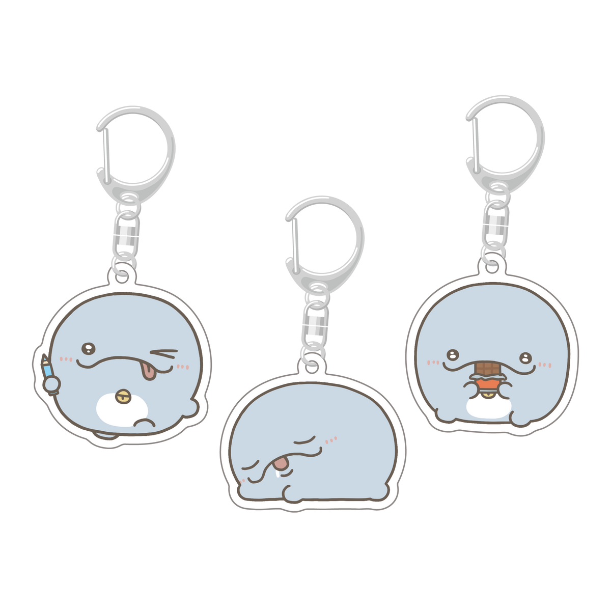 【親子イルカ】ランダム息子ちゃんアクキーコンプリートセット(全3種)【6月下旬発送】