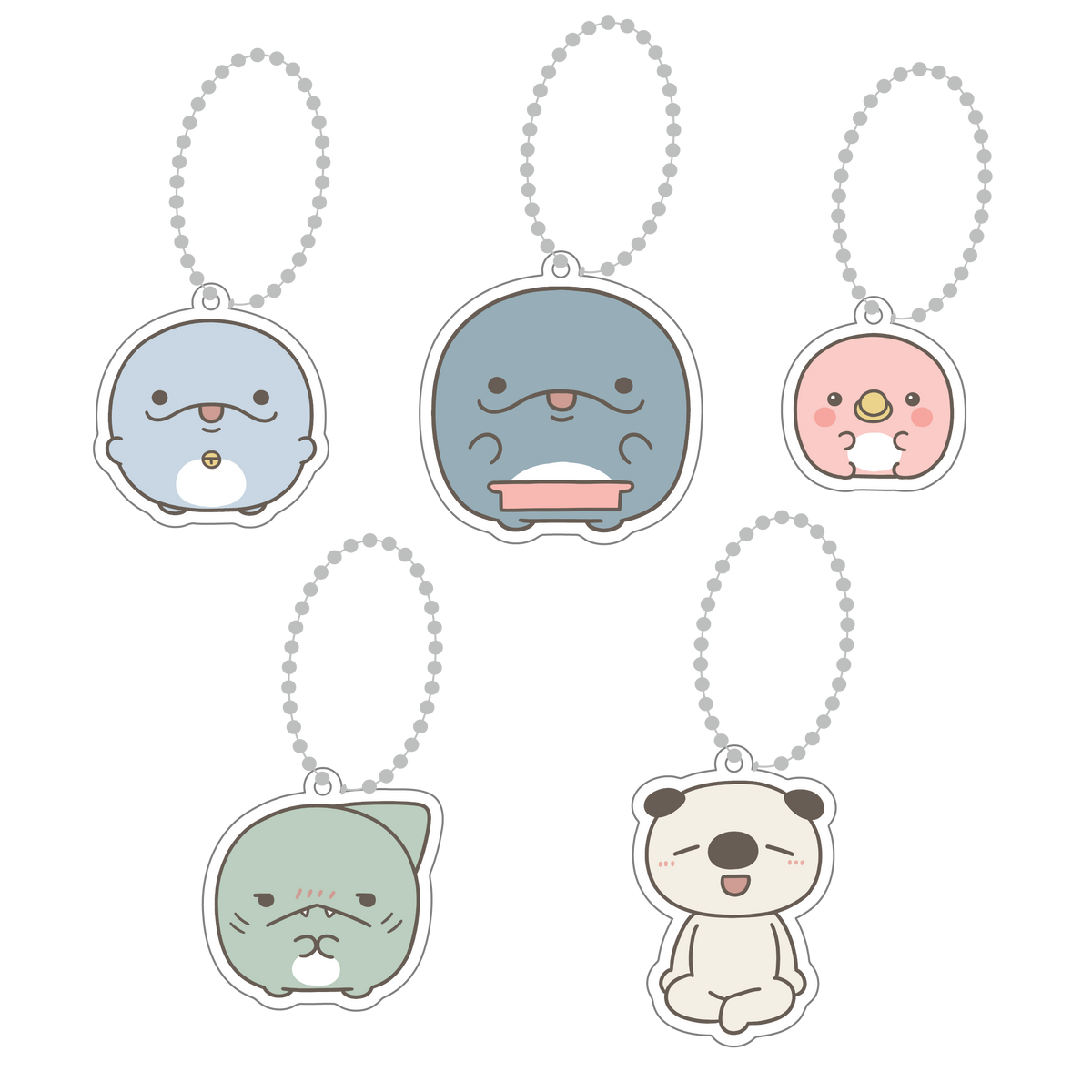 【親子イルカ】選べる✨各キャラアクキー(全5種)【11月中旬発送】
