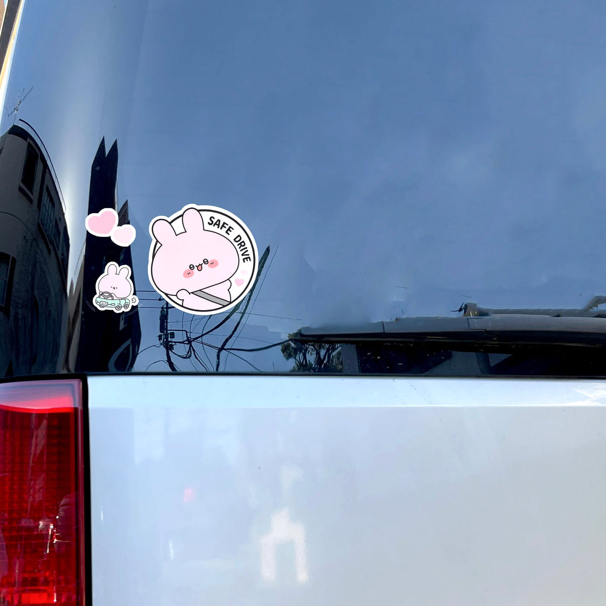 【あさみみちゃん】SAFE DRIVEステッカー