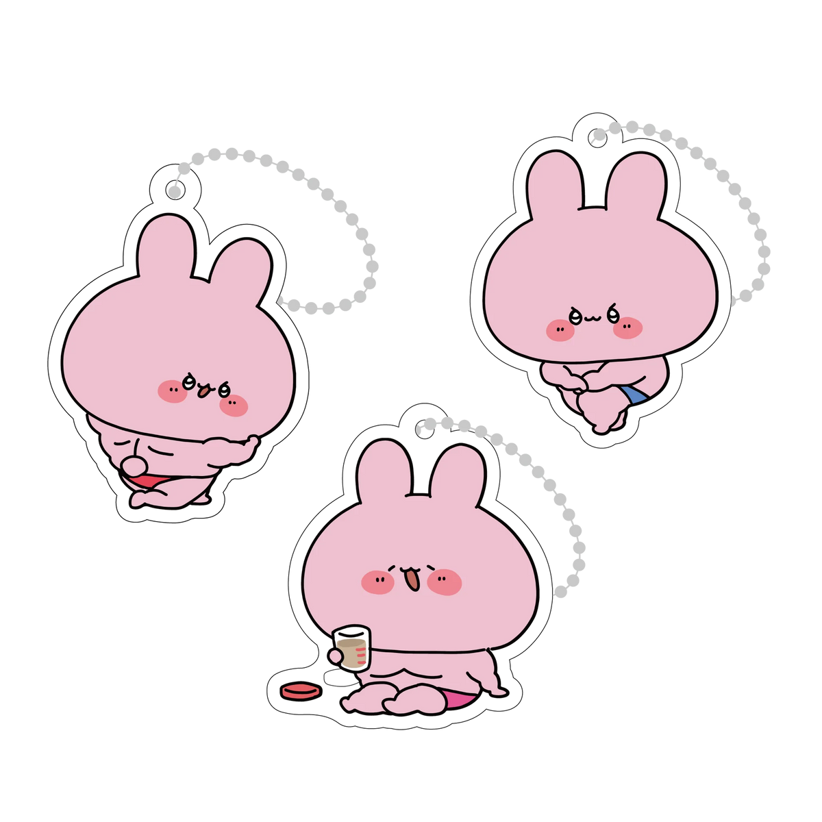 【あさみみちゃん】まちょみみランダムアクキーコンプリートセット(全3種)(再販)【8月下旬発送】