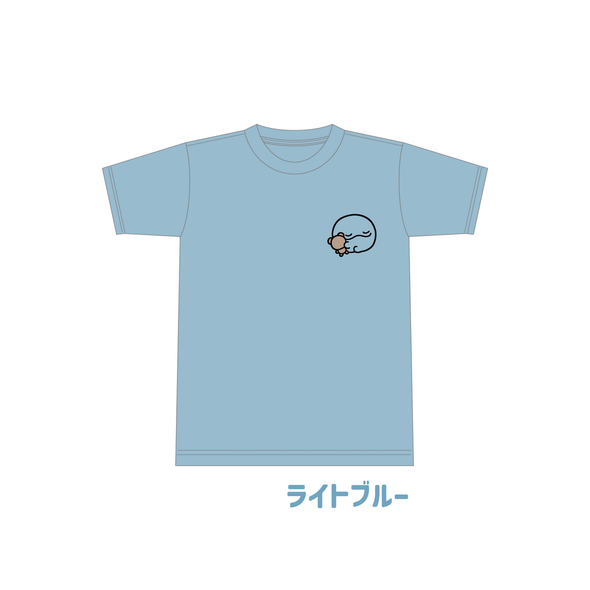 【親子イルカ】みんなでリンクコーデできちゃう✨刺繍Tシャツ(キッズサイズ)【8月中旬発送】