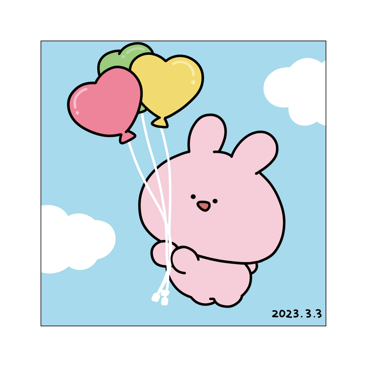【あさみみちゃん】ランダムイーゼル付きミニキャンバス(全6種)【4月上旬発送】