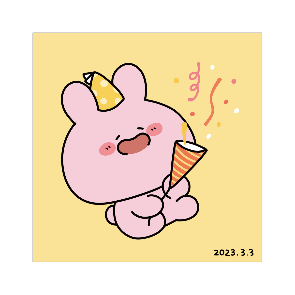 【あさみみちゃん】ランダムイーゼル付きミニキャンバス(全6種)【4月上旬発送】