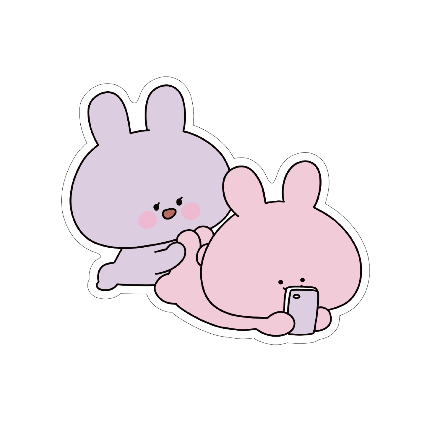 【あさみみちゃん】ステッカー(おしり)