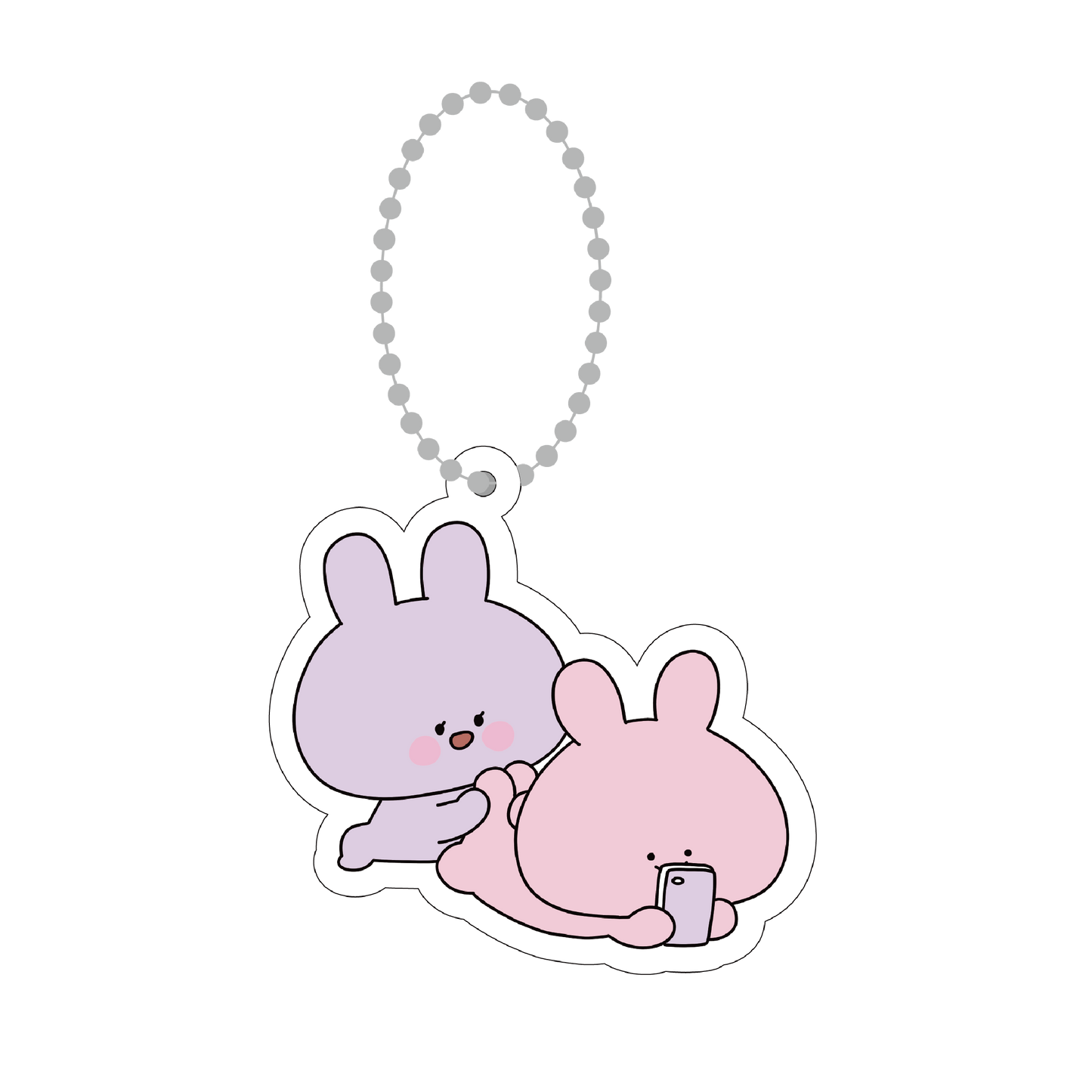 【あさみみちゃん】アクリルキーホルダー(おしり)