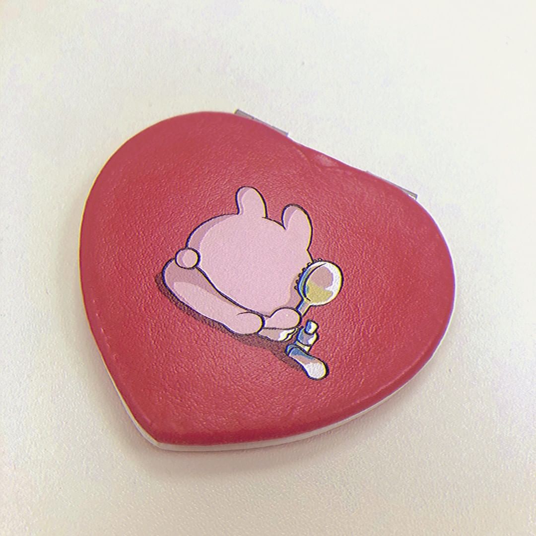 【あさみみちゃん】コンパクトミラー