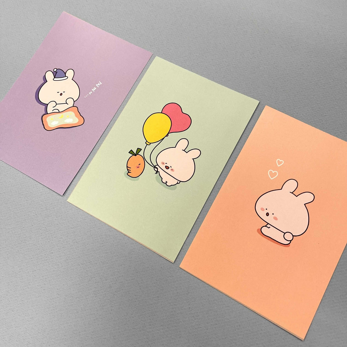 【あさみみちゃん】ポストカードセット(3枚入り)
