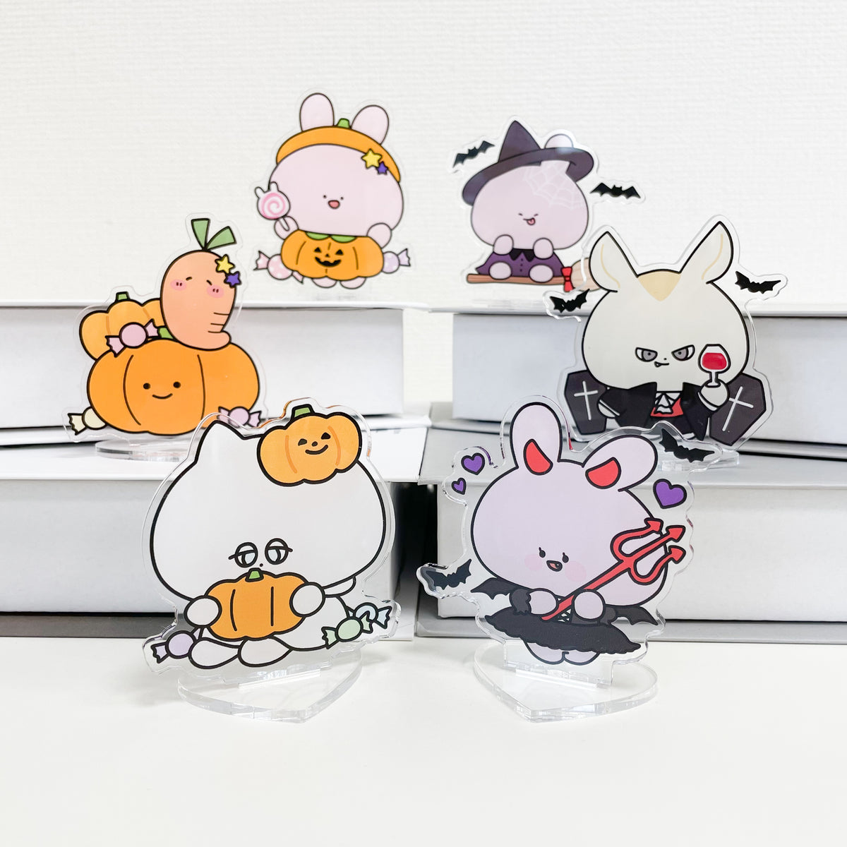 【あさみみちゃん】ハロウィンランダムアクスタコンプリートセット(6個入り)【10月下旬発送】