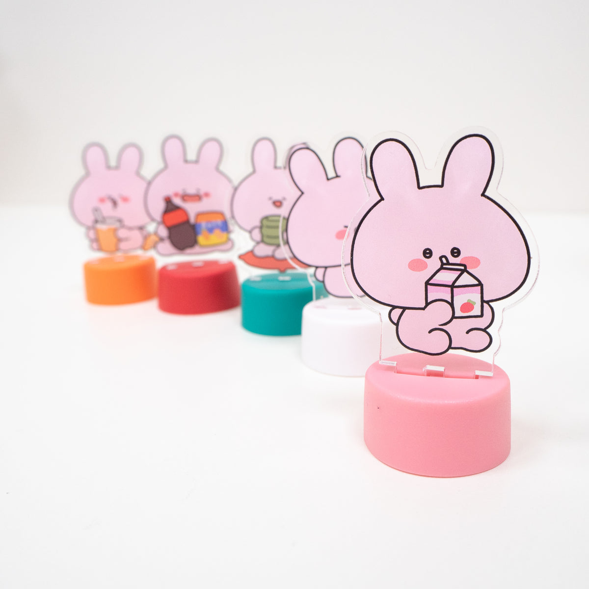 【あさみみちゃん】ランダムボトルキャップアクスタコンプリートセット(5個入り)【8月中旬発送】