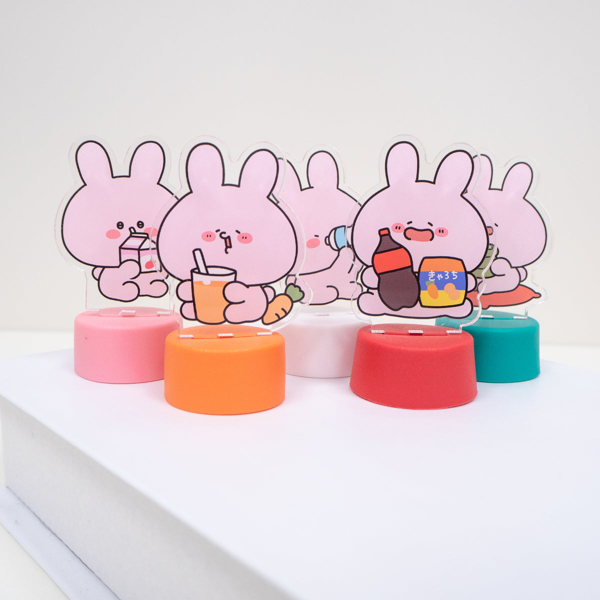 【あさみみちゃん】ランダムボトルキャップアクスタコンプリートセット(5個入り)【8月中旬発送】