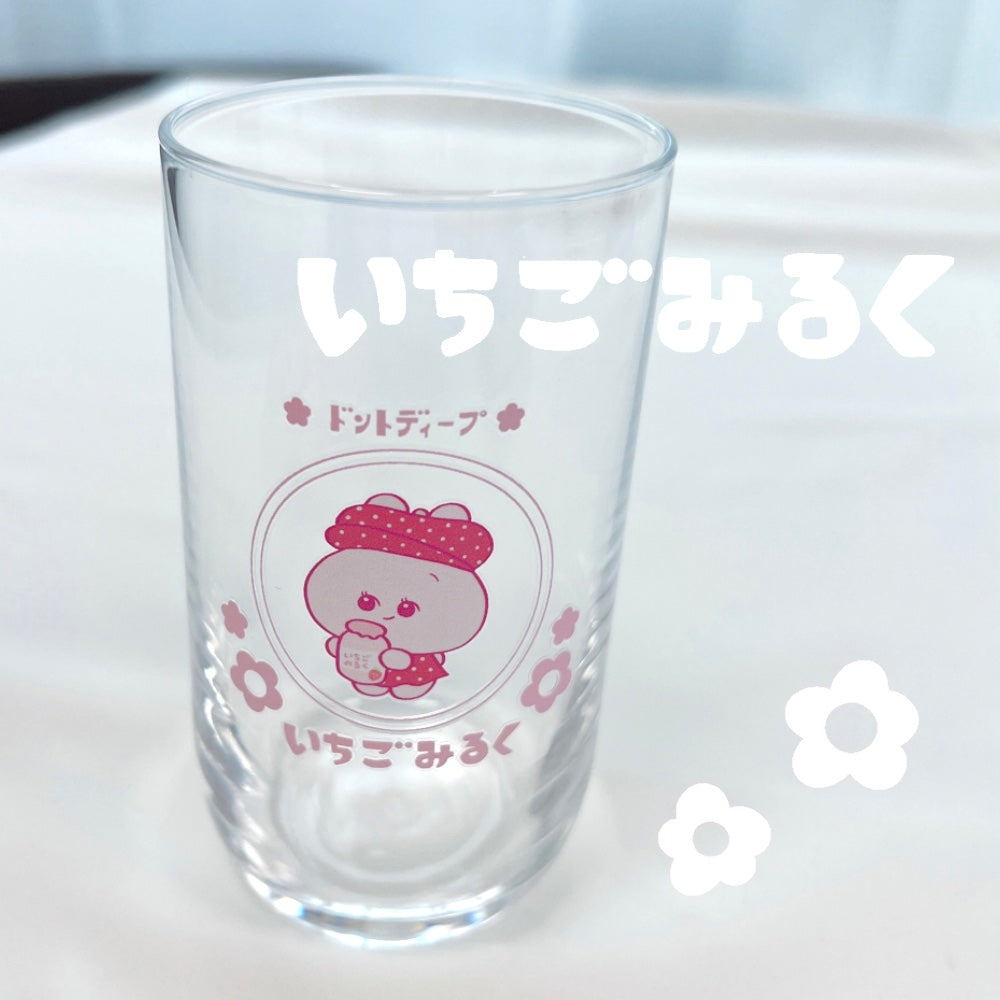 【あさみみちゃん】8ozグラス(240ml)【受注生産】