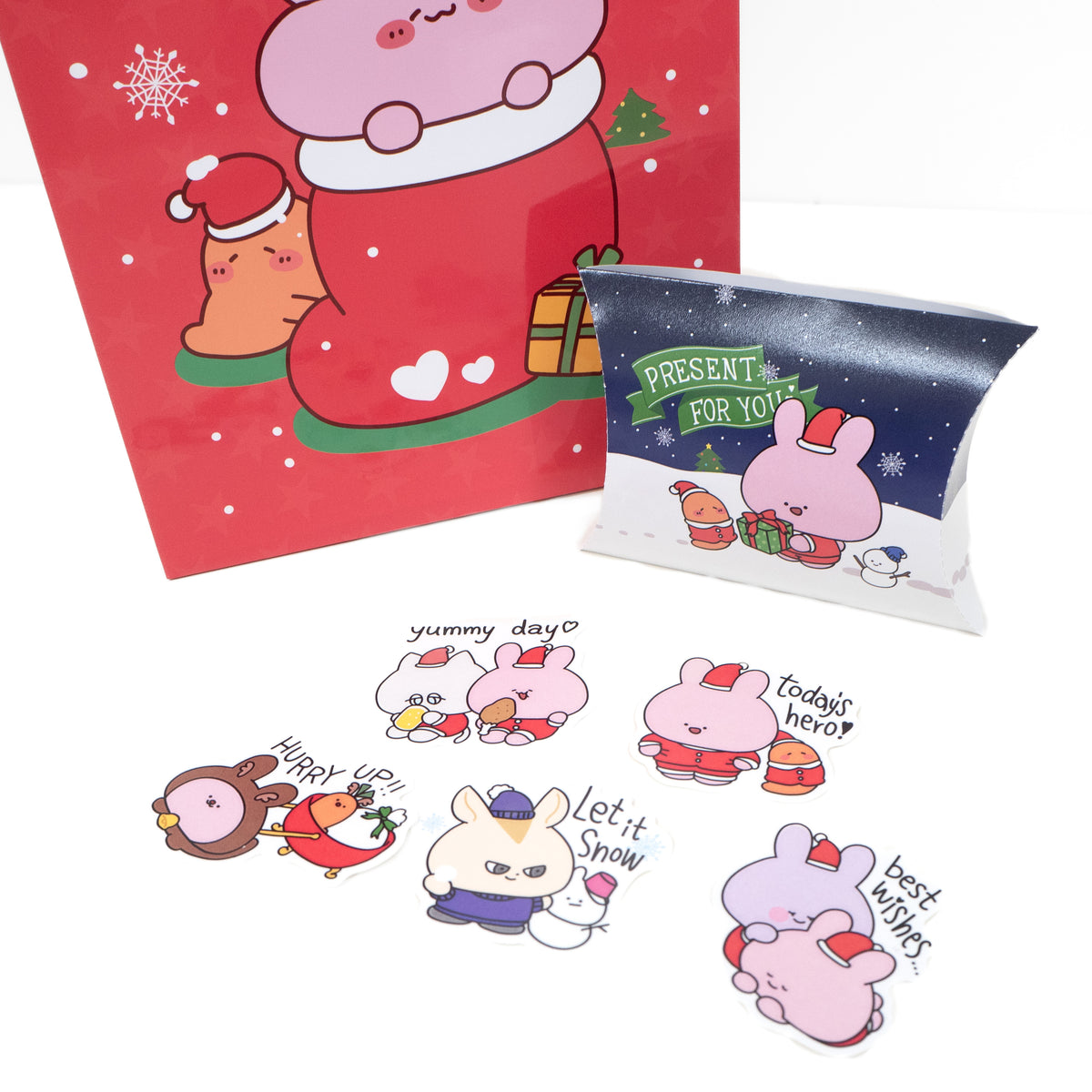 【あさみみちゃん】ペーパーバッグ(クリスマス)【12月上旬発送】