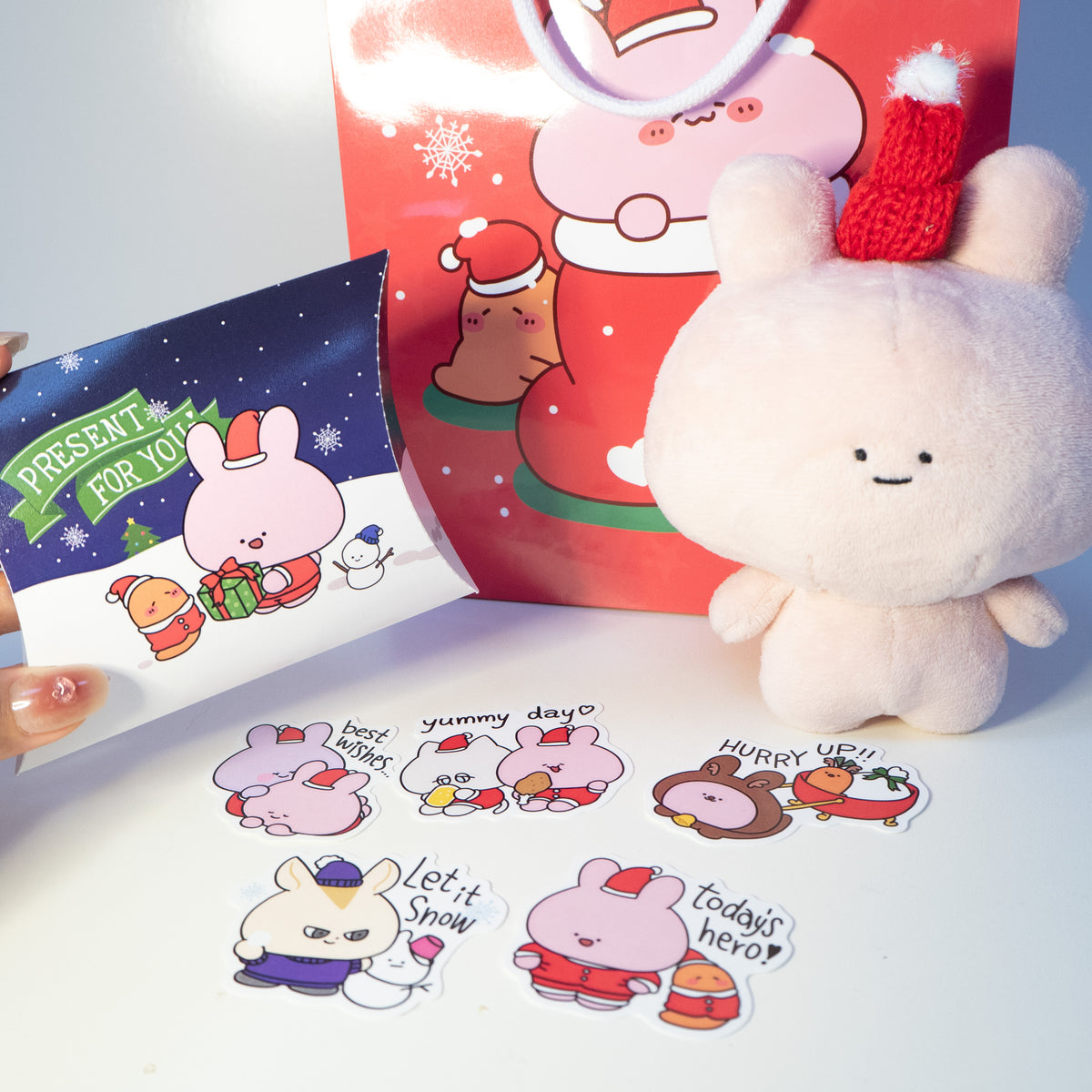 【あさみみちゃん】ペーパーバッグ(クリスマス)【12月上旬発送】
