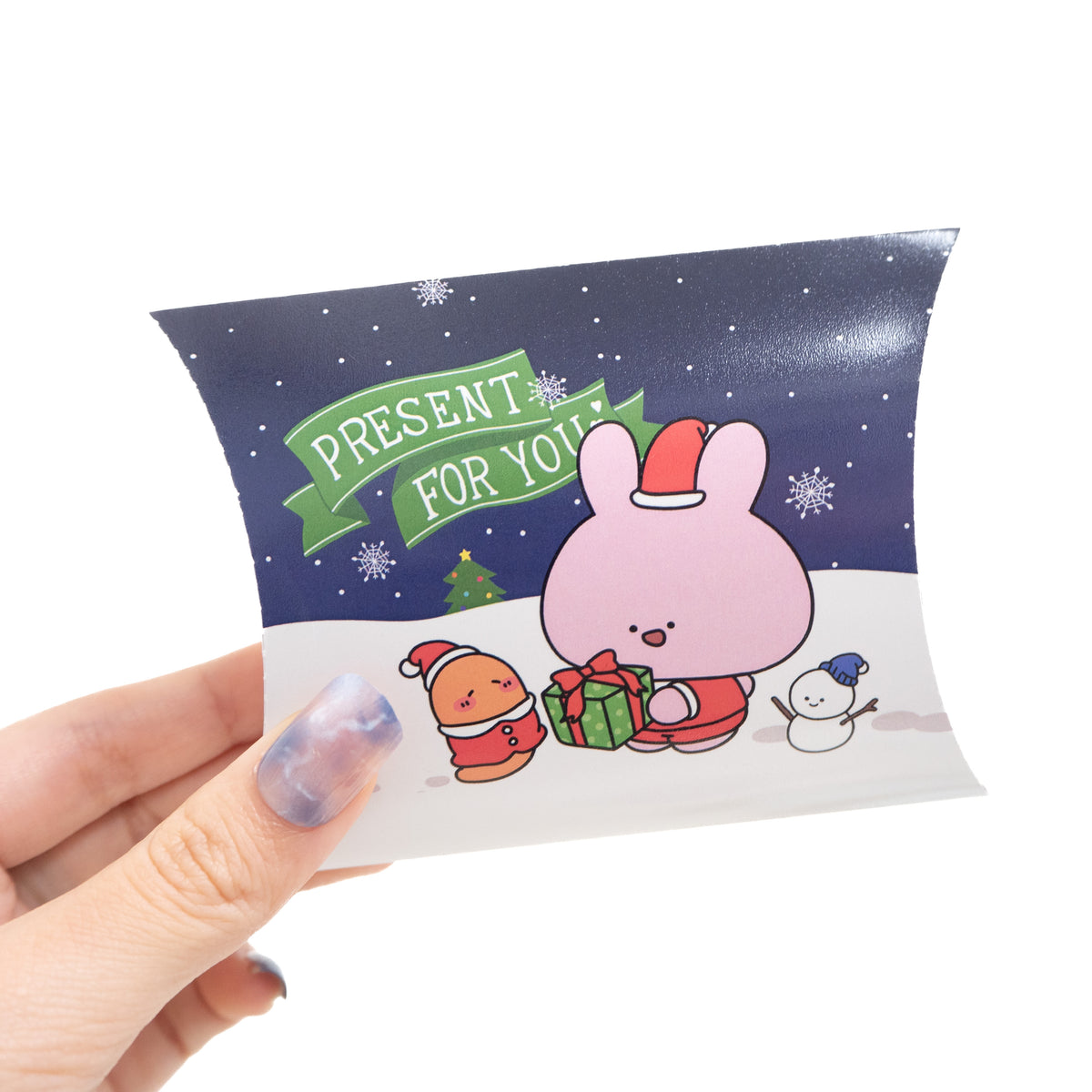 【あさみみちゃん】ピロー型ケース(クリスマス)