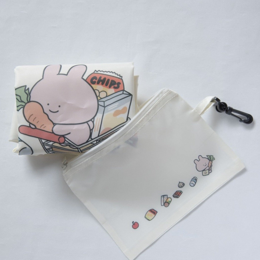 【あさみみちゃん】エコバック(収納ポーチ付き)
