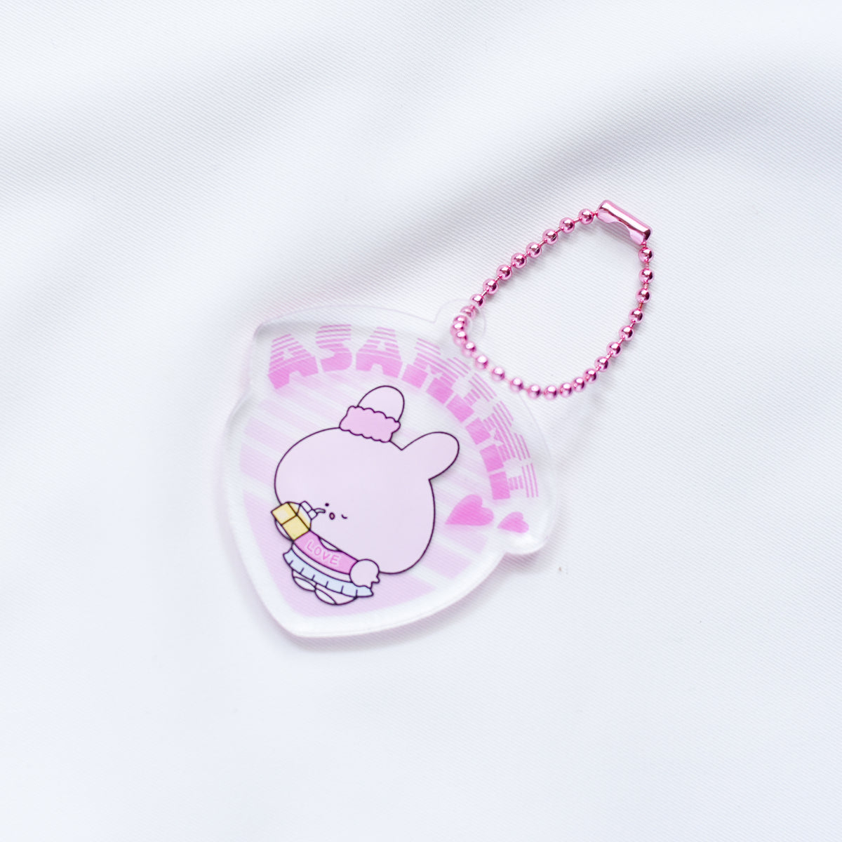 【あさみみちゃん】アクリルキーホルダー(ギャルみみハート)