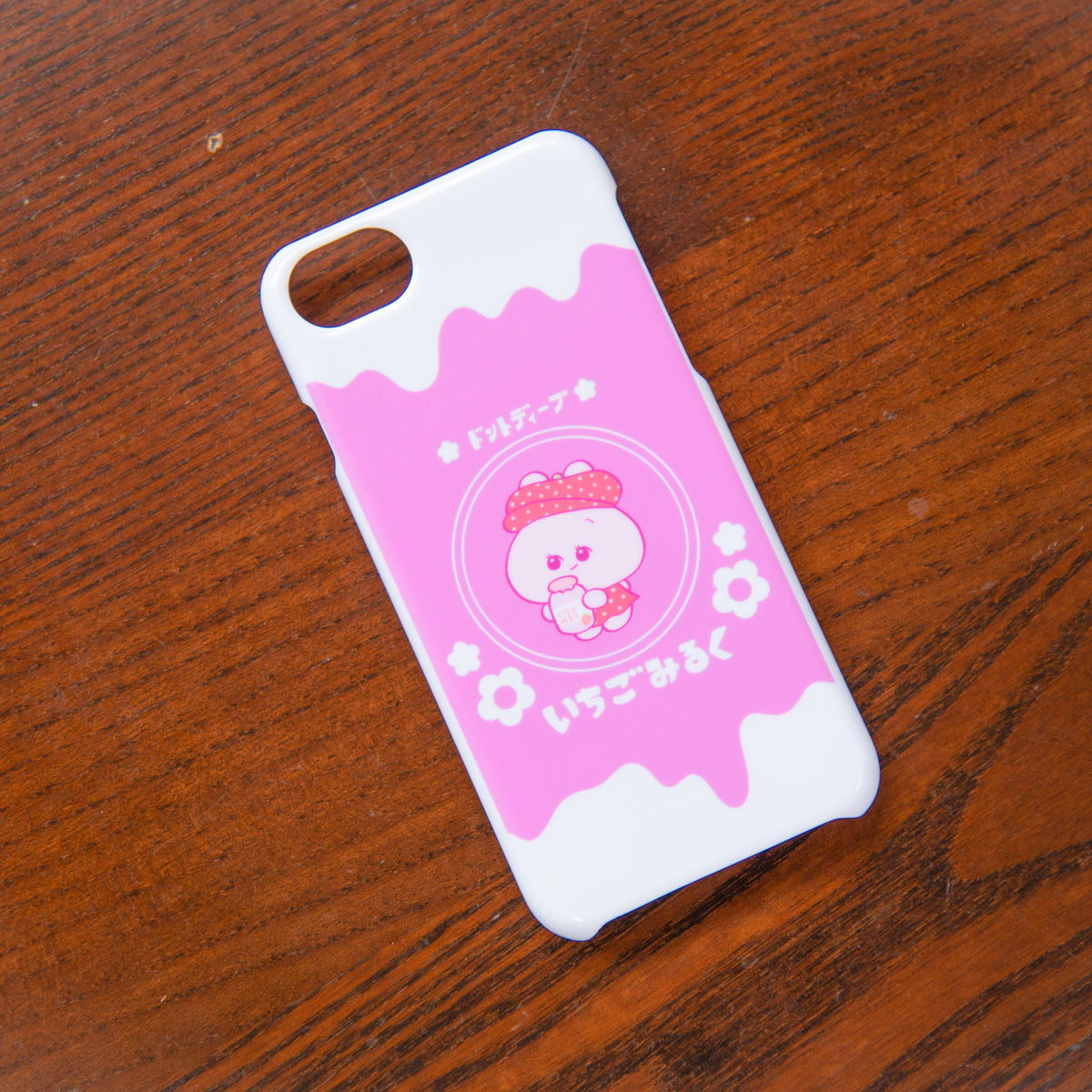 【あさみみちゃん】ほぼ全機種対応スマホケース(いちごみるく)Y!mobileシリーズ【受注生産】