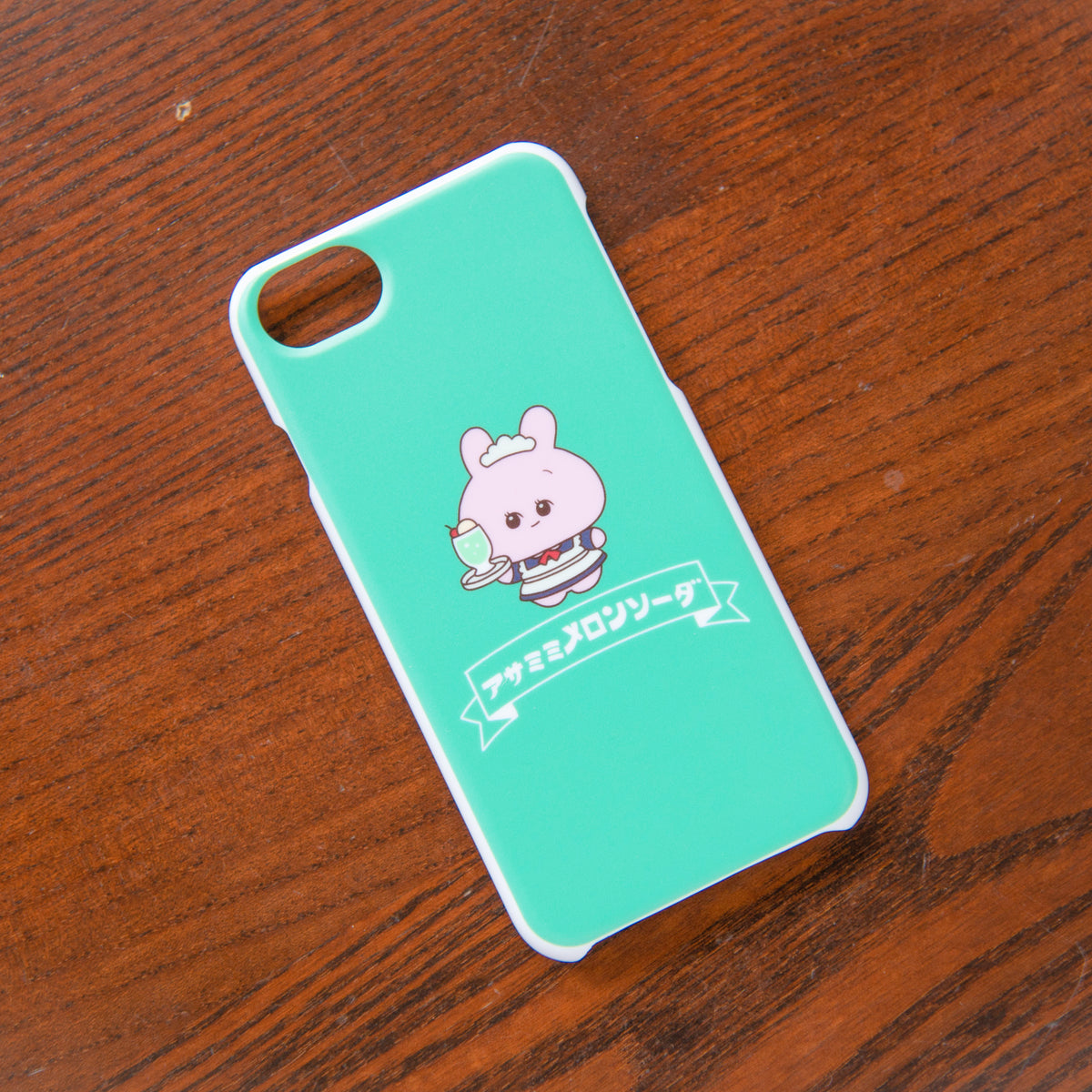 【あさみみちゃん】ほぼ全機種対応スマホケース(メロンソーダ)楽天モバイルシリーズ【受注生産】