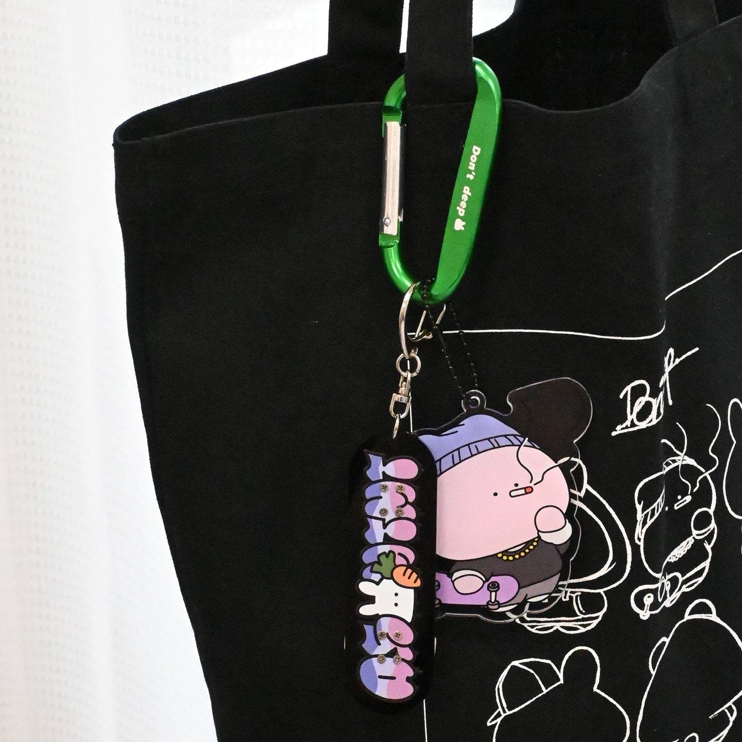 【あさみみちゃん】カラビナ(大)【10月中旬発送】