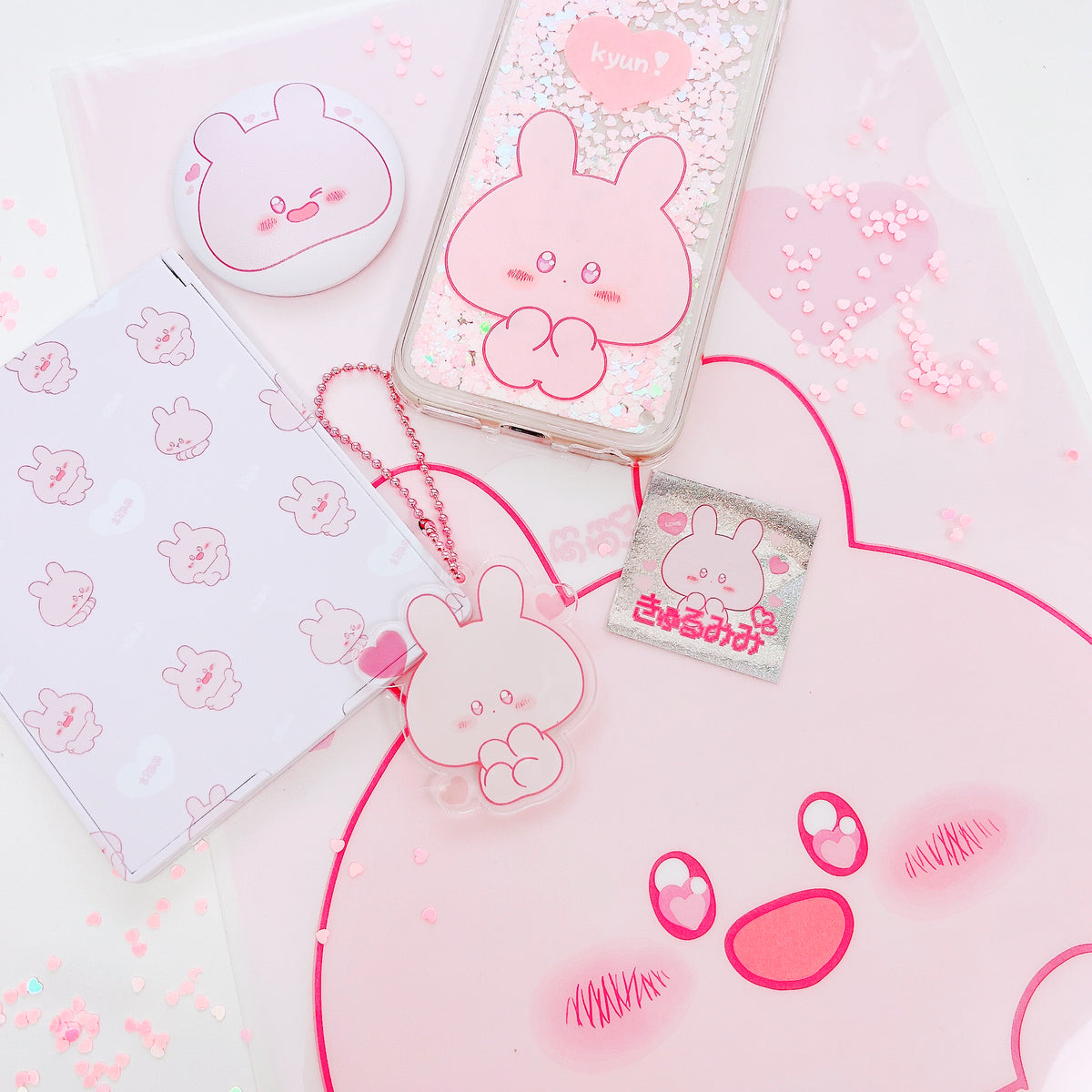 【あさみみちゃん】ぷに缶バッジ(きゅるみみ)【7月中旬発送】