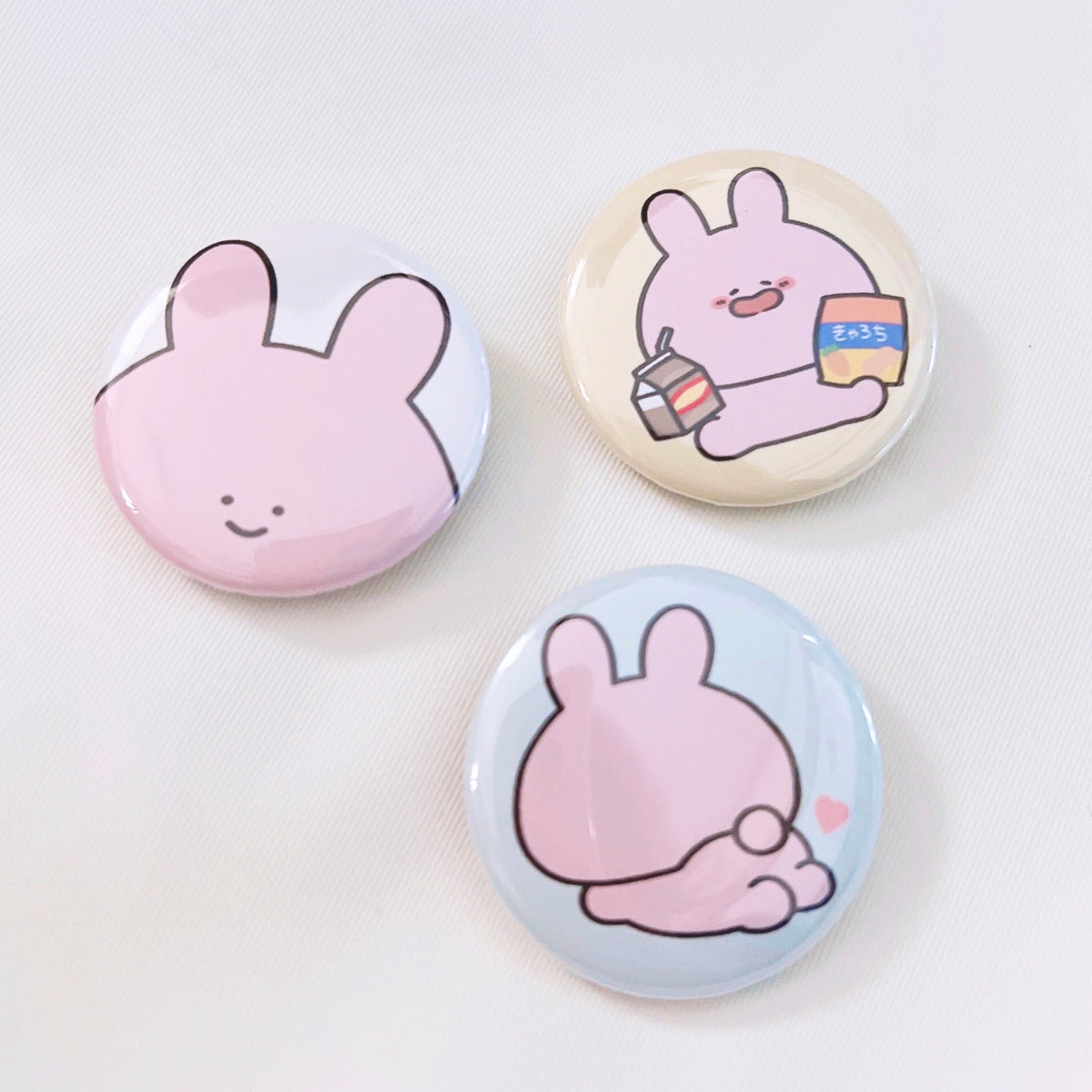 【あさみみちゃん】缶バッジセット(3個入り)