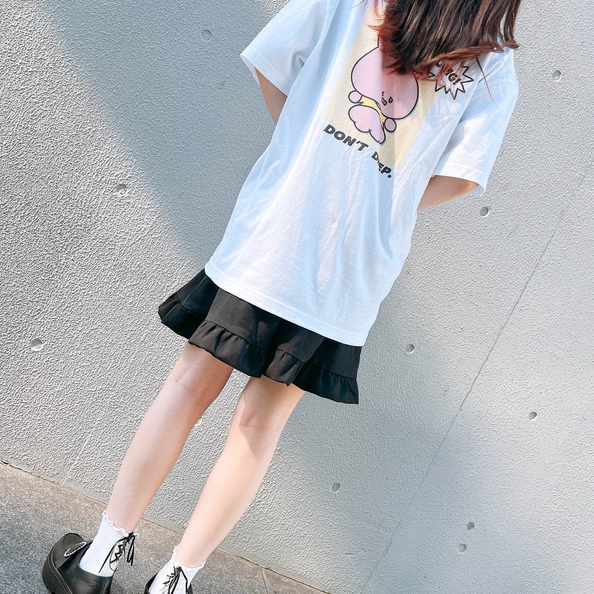 【あさみみちゃん】半袖プリントTシャツ(OMG)