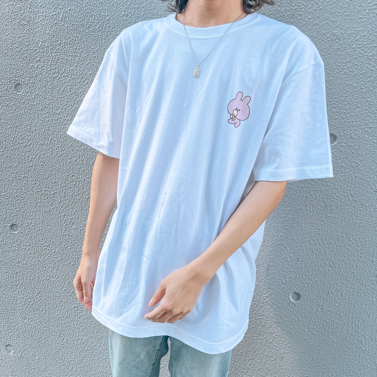 【あさみみちゃん】半袖プリントTシャツ(OMG)