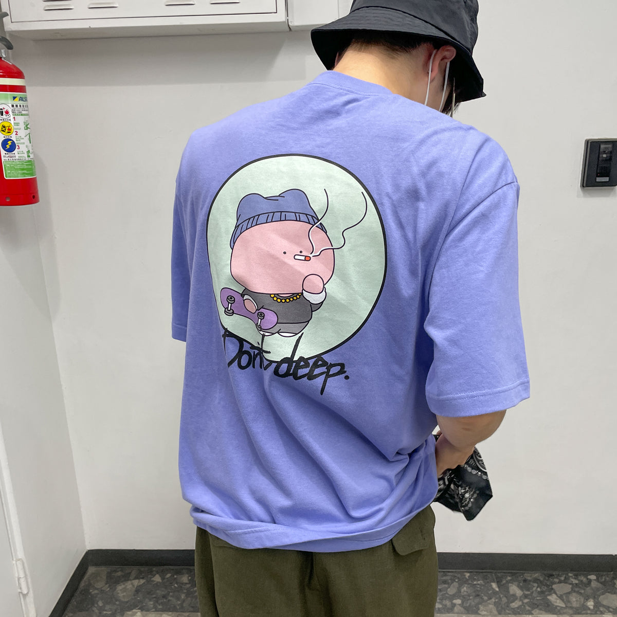 【あさみみちゃん】半袖Tシャツ(喫煙あさみみ)