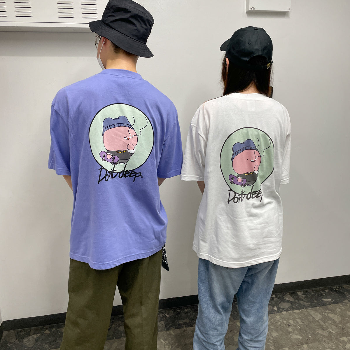 【あさみみちゃん】半袖Tシャツ(喫煙あさみみ)