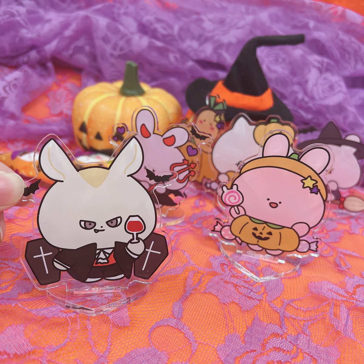 【あさみみちゃん】ハロウィンランダムアクスタコンプリートセット(6個入り)【10月下旬発送】