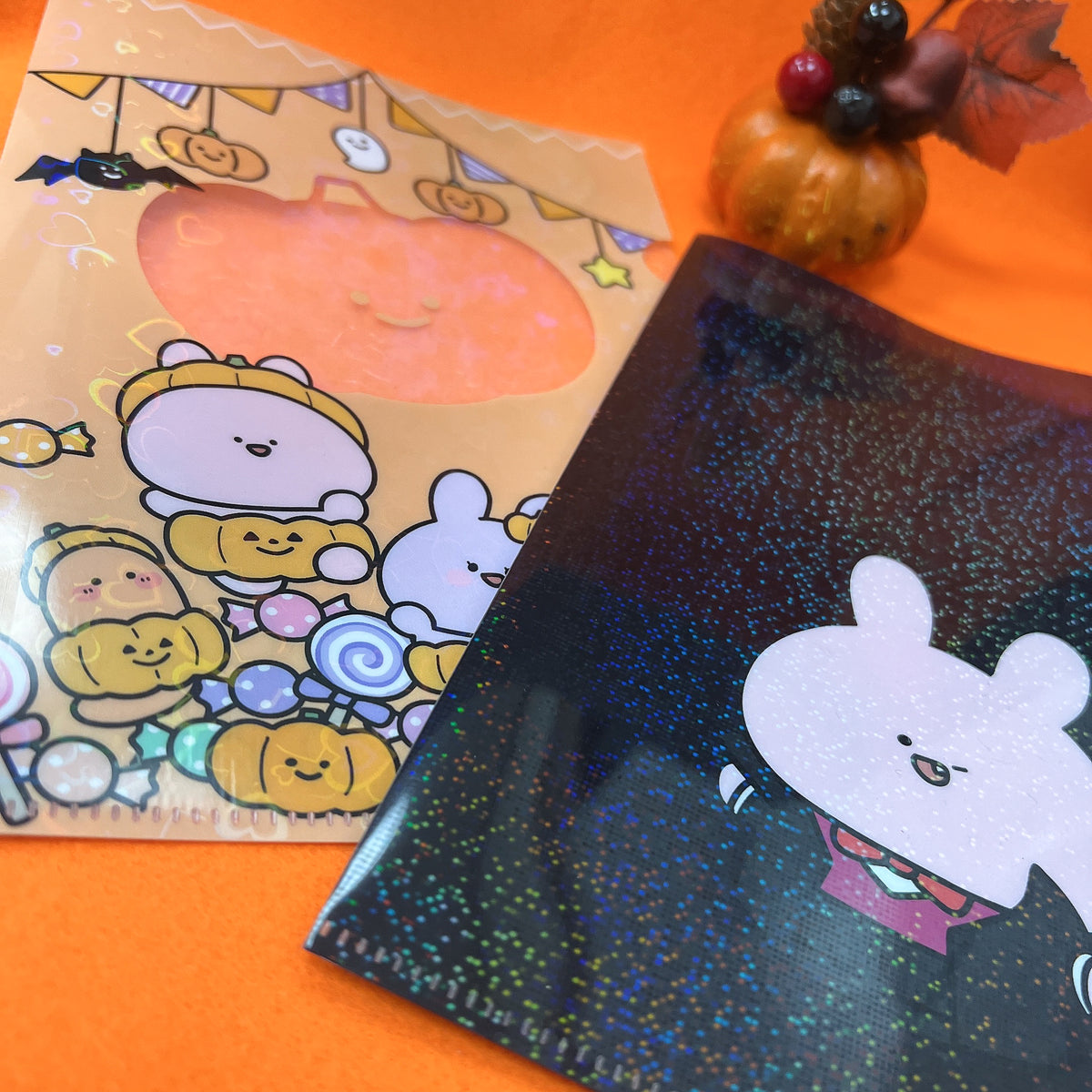 【あさみみちゃん】キラキラA5クリアファイル(ハロウィンナイト)