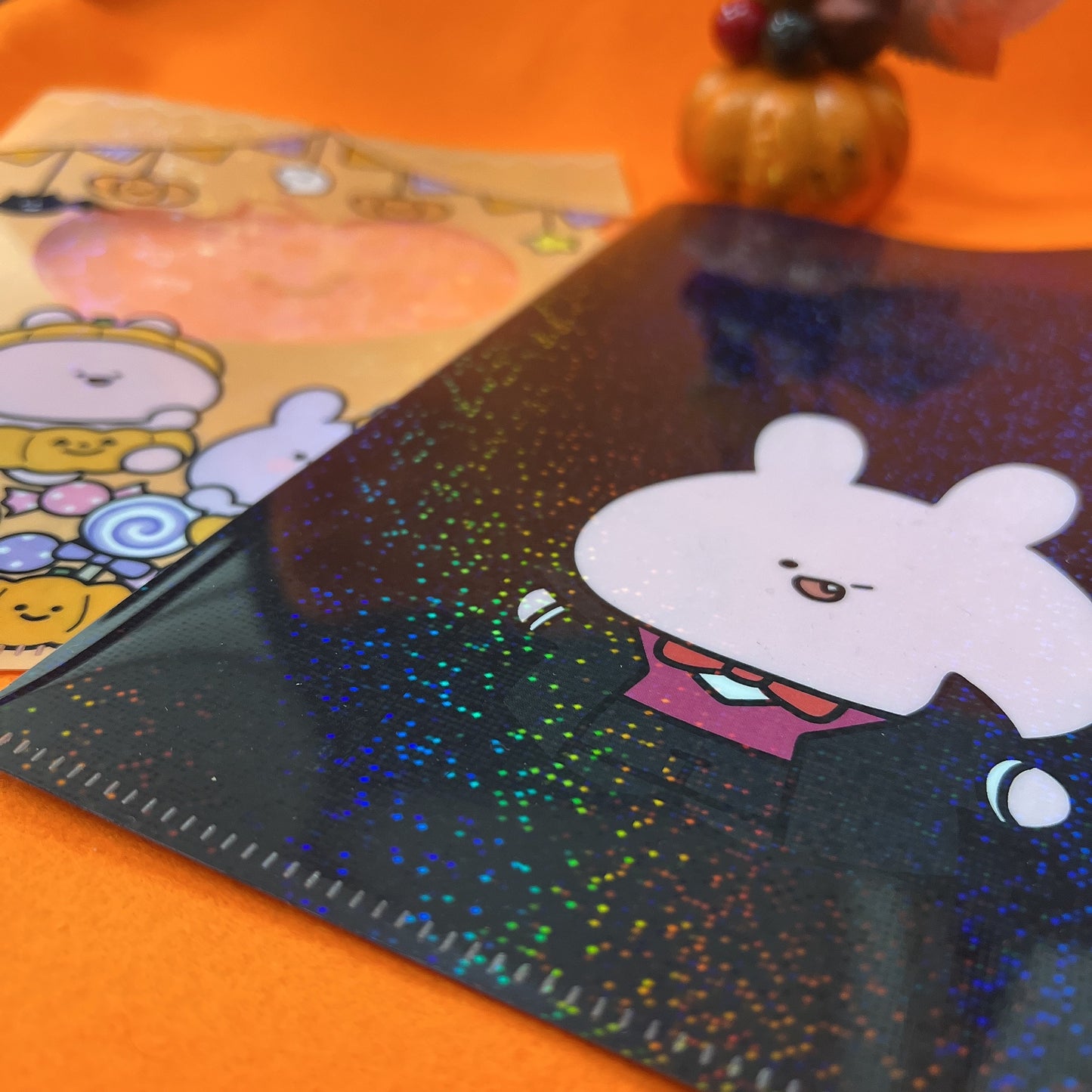 【あさみみちゃん】キラキラA5クリアファイル(ハッピーハロウィン)【10月下旬発送】