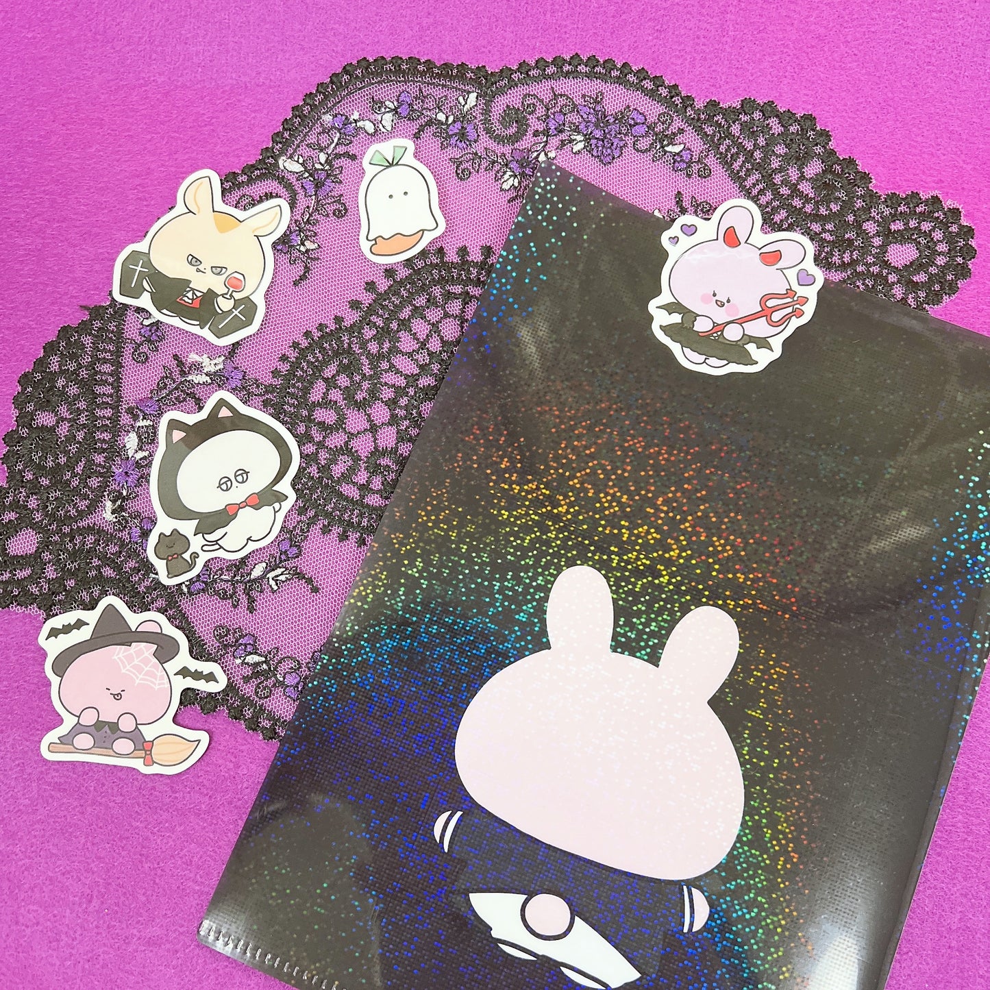 【あさみみちゃん】キラキラA5クリアファイル(ハロウィンナイト)