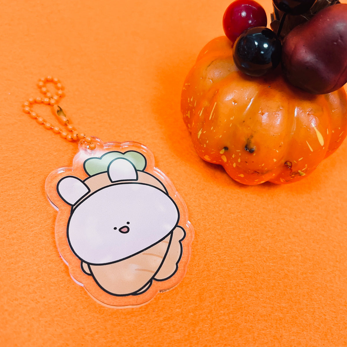 【あさみみちゃん】アクリルキーホルダー(ハッピーハロウィン)【10月下旬発送】