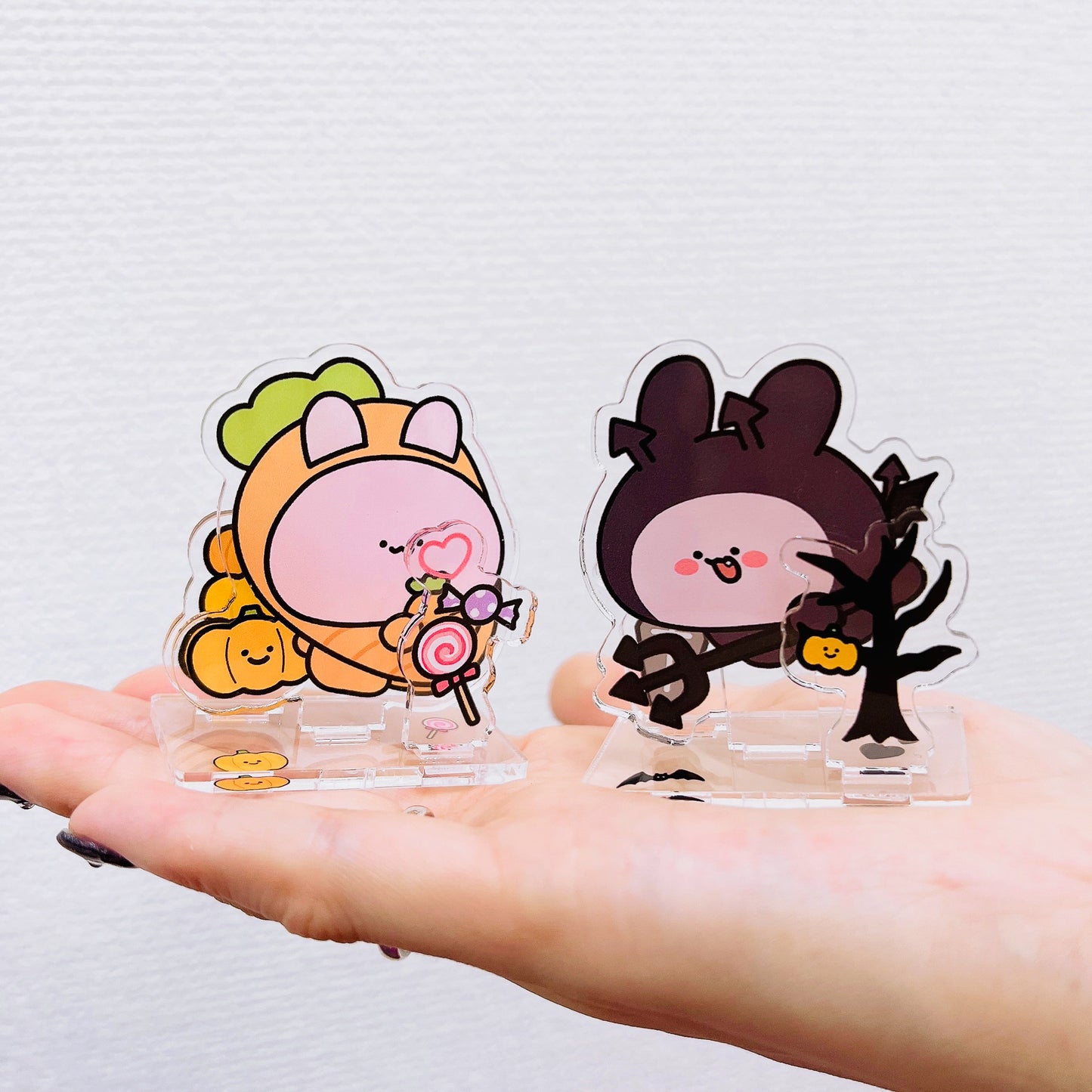 【あさみみちゃん】アクリルジオラマ(ハッピーハロウィン)【10月下旬発送】