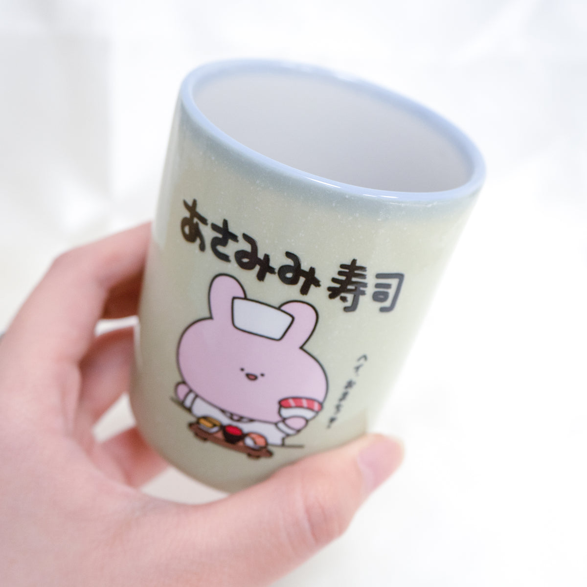 【あさみみちゃん】湯呑み(あさみみ寿司)