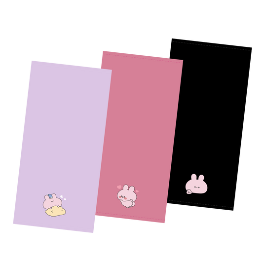 [ASAMIMICHAN] Asciugamano viso con ricamo a punto singolo [Spedizione a metà dicembre]