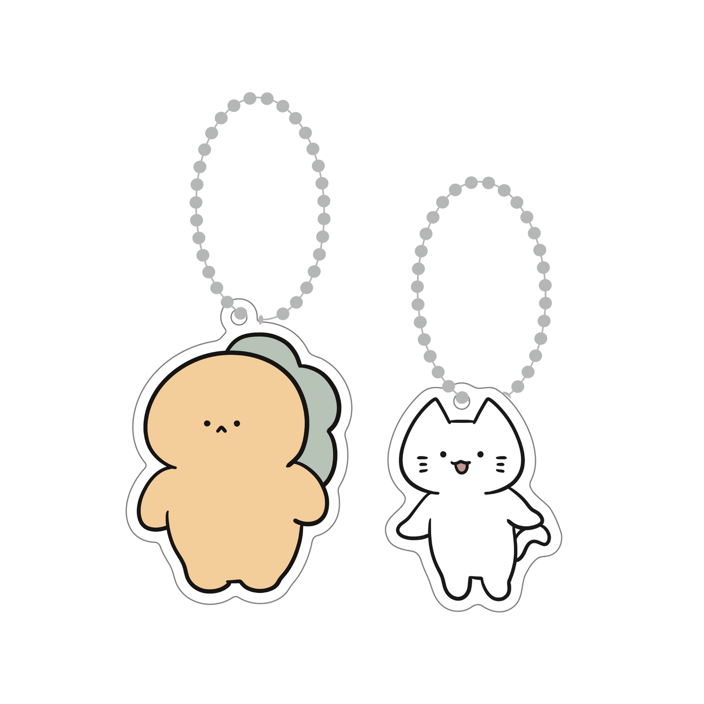 [KOMARIZAURUSU] Schlüsselanhänger zum Auswählen (insgesamt 2 Arten) [Versand Mitte November]