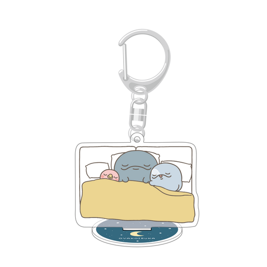 【親子イルカ】アクスタキーホルダー【10月中旬発送】
