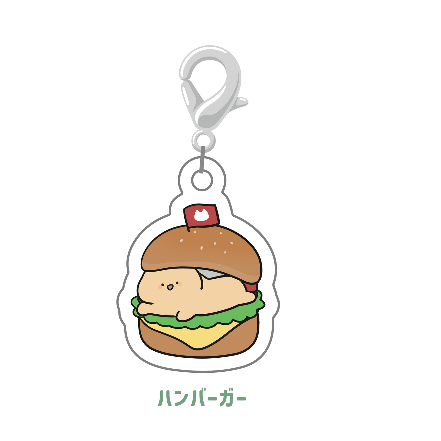 [KOMARIZAURUSU] Pickable♪ Mini Acrylic Charm (All 3 types) [Shipping in mid-October]