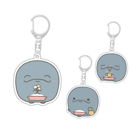 [OYAKOIRUKA] 隨機媽媽壓克力鑰匙圈 (全3種) [6月下旬出貨]