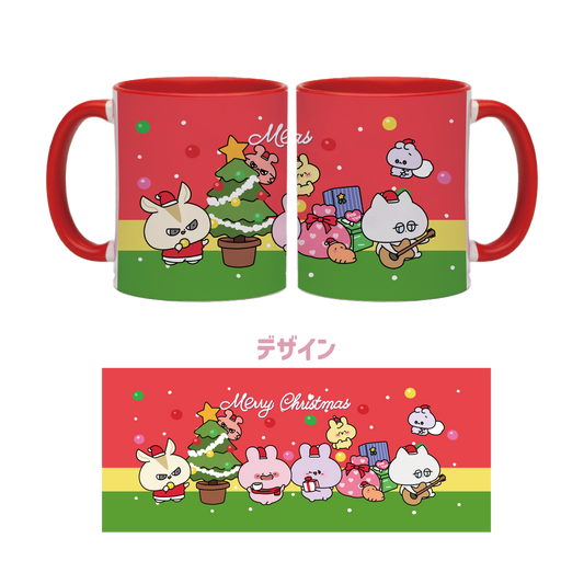[ASAMIMICHAN] Zweifarbige Tasse (Weihnachts) [Versand Mitte Dezember] 